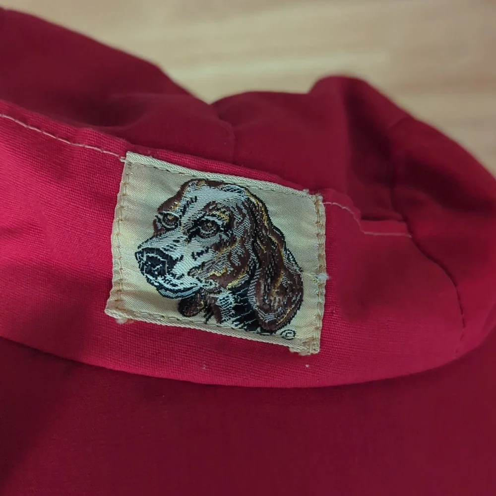 Ideal Vintage Hunting Mastard Animal Pattern Lined Hat - Picture 4 of 4